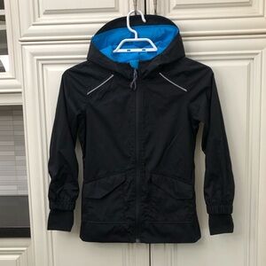 SIZE 4 - RARE Ivivva girl’s reversible lined rain jacket